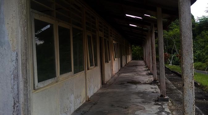 Kompleks rumah sakit eks pengungsi Vietnam di Pulau Galang, Kepulauan Riau. (/Ajang Nurdin)