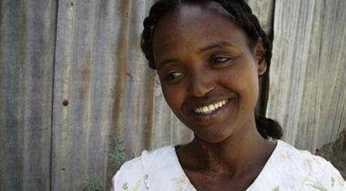 Ibu kandung Zahara, Mentewab Dawit Lebiso (reuters/Nujva Maina)