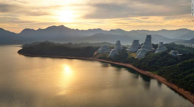 Huangshan Mountain Village. (Courtessy Mao Architects)