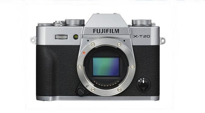 Kamera seri X-T20 yang baru saja diperkenalkan oleh Fujifilm (sumber: theverge.com)