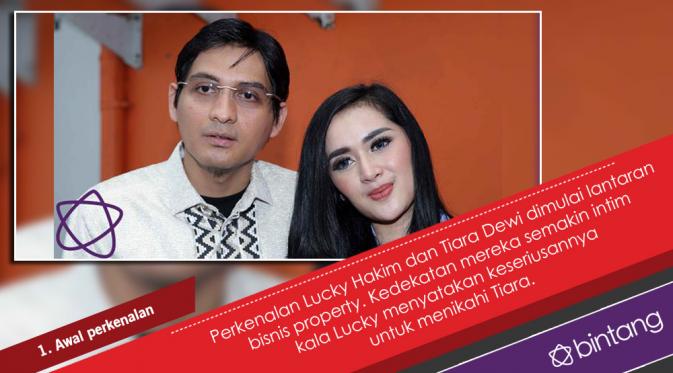 Berhembus Kabar Settingan, Lucky Hakim - Tiara Dewi Menikah. (Foto: Deki Prayoga, Desain: Nurman Abdul Hakim/Bintang.com)