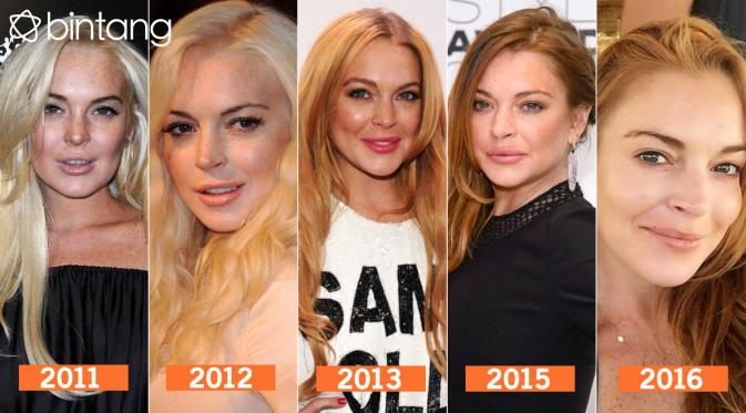 Metamorfosa Lindsay Lohan 3 (Desain: Nurman Abdul Hakim/Bintang.com)