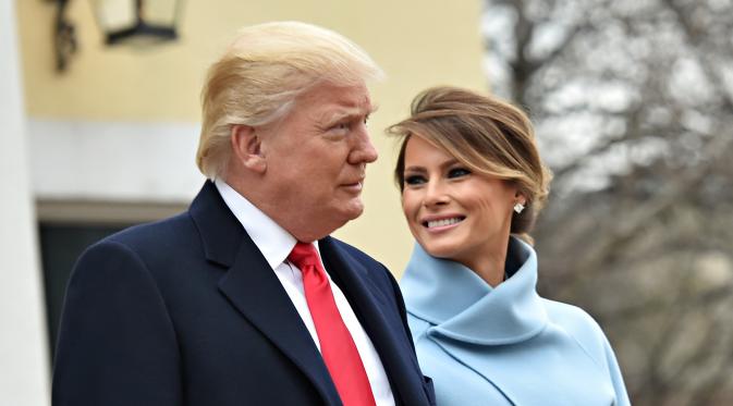 Melania Trump pandai merias diri sejak belia. (AFP/Bintang.com)