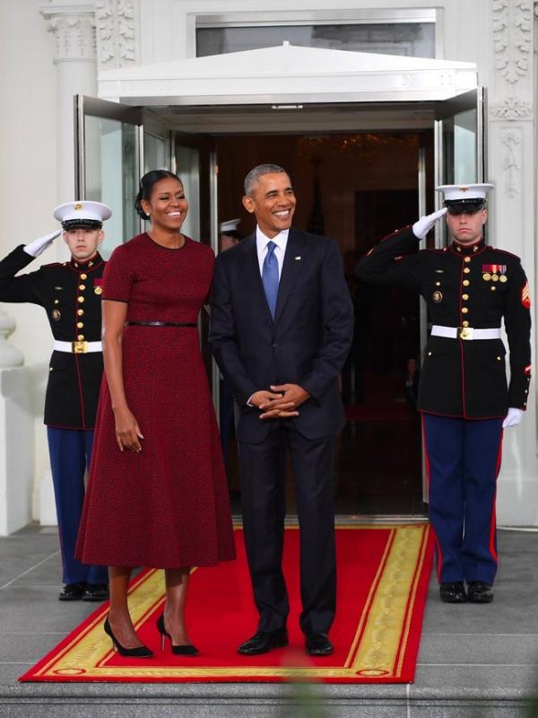 Penampilan Terakhir Michelle Obama (Foto: popsugar.com)