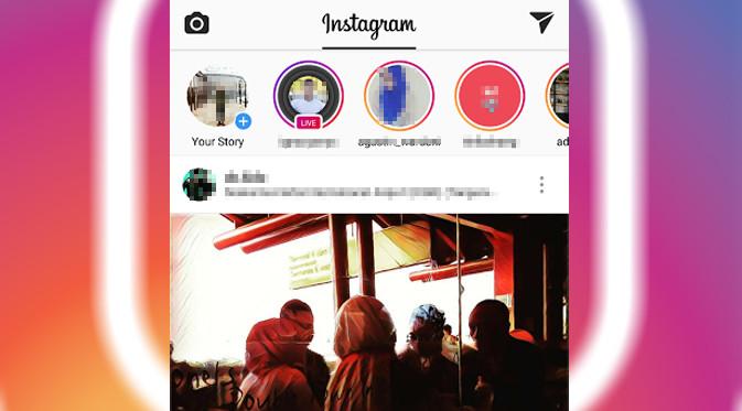 Fitur live video di Instagram