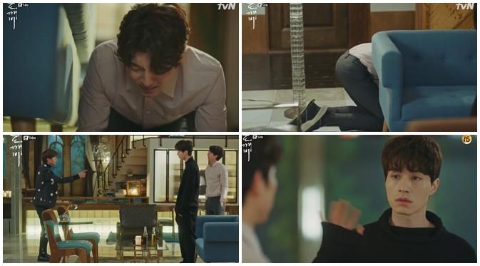 Gong Yoo dan Lee Dong Wook di drama Goblin episode 14. (via tvN)