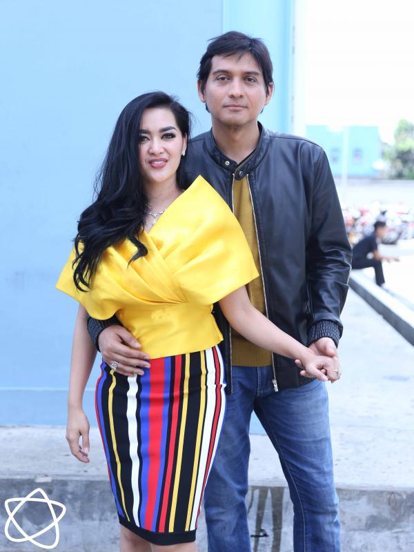 Lucky Hakim dan Tiara Dewi. (Nurwahyunan/Bintang.com)