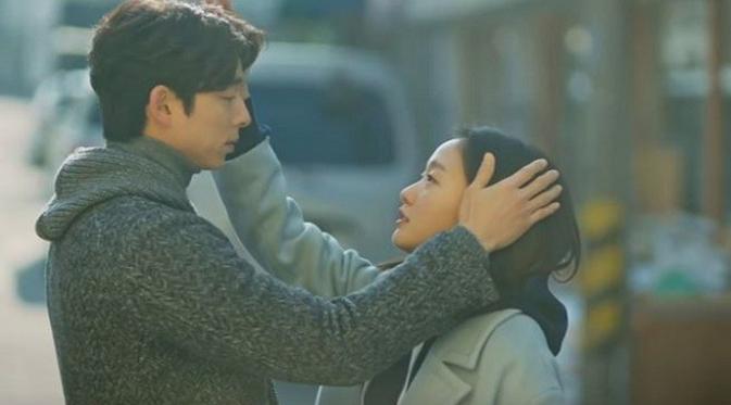 Gong Yoo dan Kim Go Eun dalam Goblin (Hancinema)
