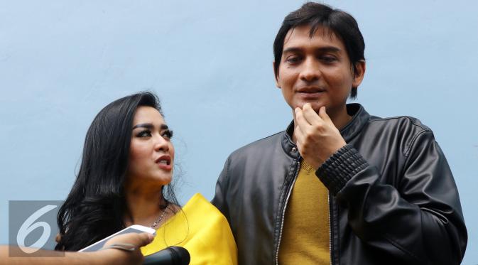 Lucky Hakim dan Tiara Dewi (Herman Zakharia/Liputan6.com)