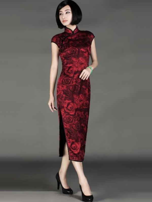 Cheongsam Dress. (via: elegente.com)