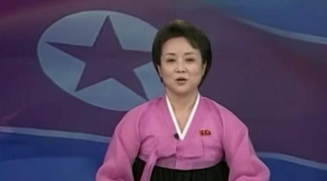 Chanel TV di Korea Utara berisi berita dan propaganda pemerintah (Sumber: Business Insider)