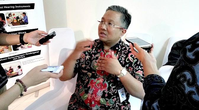 dr Harim Priyono, SpTHT-KL(K) selaku Staf Departemen Telinga, Hidung, dan Tenggorokan Bedah Kepala Leher Rumah Sakit Cipto Mangunkusumo (Foto: Liputan6.com/Fitri Haryanti Harsono)
