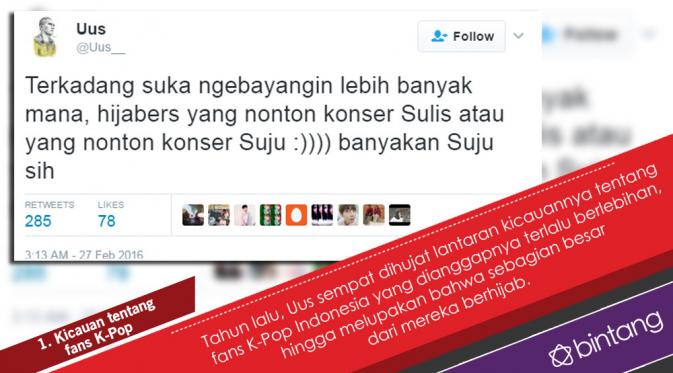 Sederet Kontroversi yang Dituai Uus. (Desain: Nurman Abdul Hakim/Bintang.com)