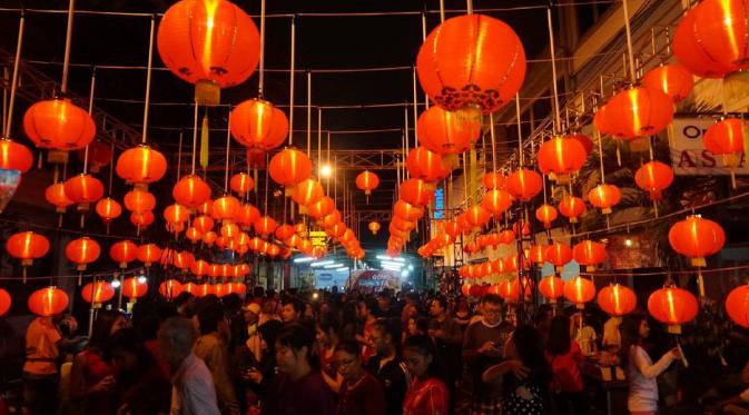 Pasar Imlek Semawis di Semarang digelar pada 24-26 Januari 2017. (Via: instagram.com/jpradarsemarang)