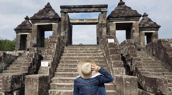 Istana Ratu Boko, Yogyakarta. (d_rest/Instagram)
