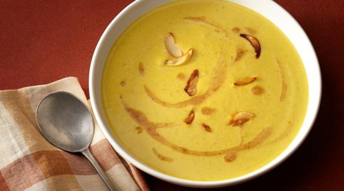 Curried Corn Soup with Ginger, sup favorit Ivanka Trump. foto: food network