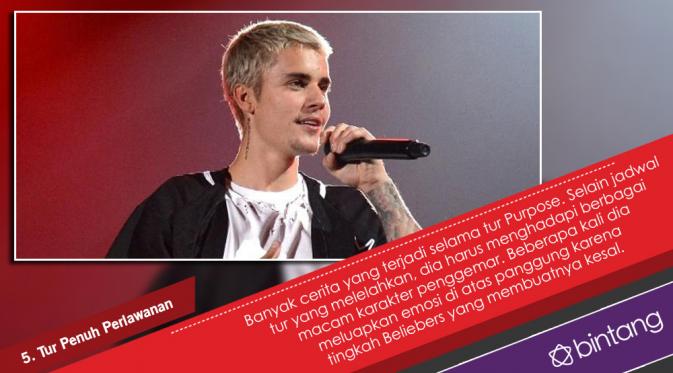 Justin Bieber baru-baru ini dikabarkan akan vakum selama setahun dari dunia musik. (Desain: Nurman Abdul Hakim/Bintang.com)