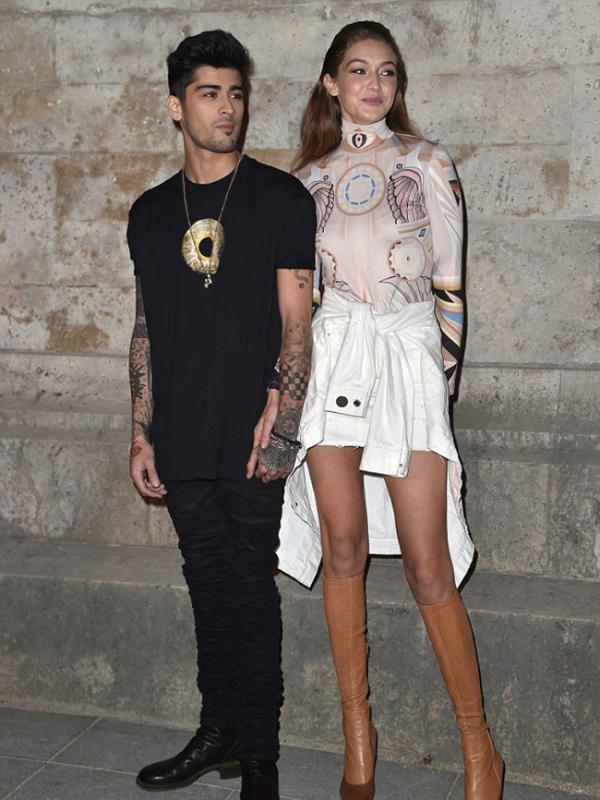 Zayn Malik dan Gigi Hadid gemar pamer kemesraan. (Foto: Dailymail)