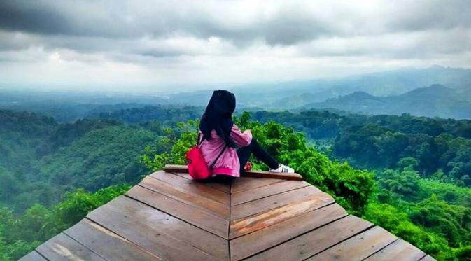 Bukit Kura-kura Ongakan, Kediri, Jawa Timur. (prisiliadwiisnawati/Instagram)