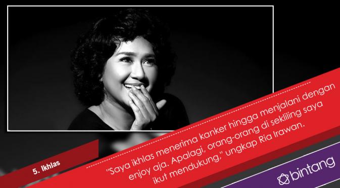 5 Fakta Perjuangan Ria Irawan Sembuh dari Kanker. (Foto: Febio Hernanto, Desain: Nurman Abdul Hakim/Bintang.com)