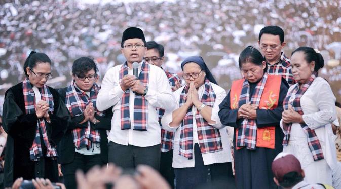 Ahok dalam Kampanye Terakhir di Kemayoran (foto: Istimewa)