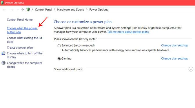 Tips Windows 10, pilih Choose what the power buttons do. (Liputan6.com/ Yuslianson)