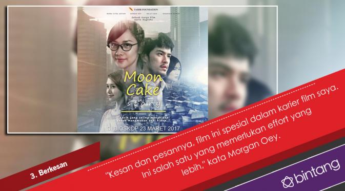 5 Fakta di Balik Peran Morgan Oey dalam Film Moon Cake Story. (Foto: Instagram/mooncakestory, Desain: Nurman Abdul Hakim/Bintang.com)