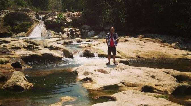 Curug Moncar, Blitar, Jawa Timur. (didittpras/Instagram)