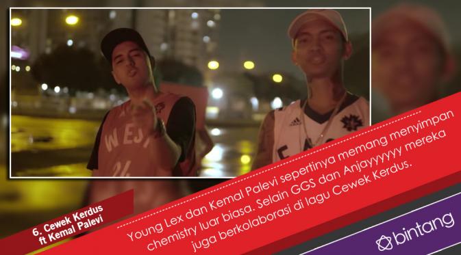 Young Lex sempat menciptakan beberapa musik kolaborasi yang bikin heboh publik. (Desain: Nurman Abdul Hakim/Bintang.com)