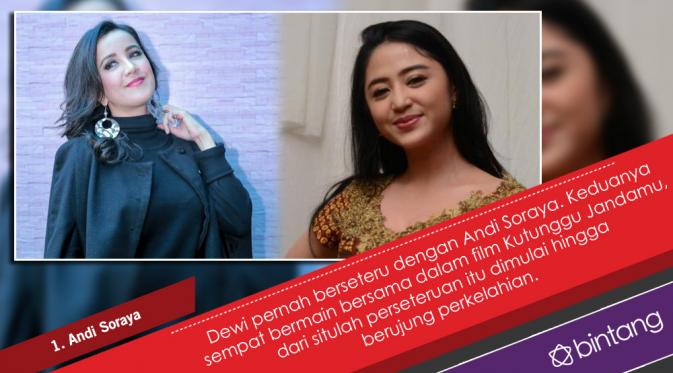 Selain dengan Nassar, Dewi Perssik juga pernah mengalami konflik dengan beberapa artis lain. (Nurman Abdul Hakim/Bintang.com)