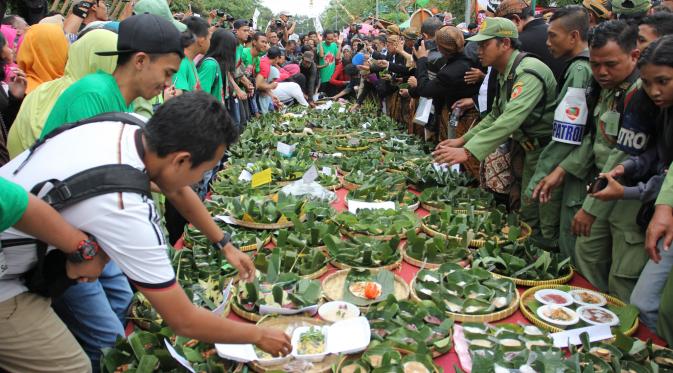 Festival Jenang Nusantara di kampung Jokowi. (Liputan6.com/Fajar Abrori)