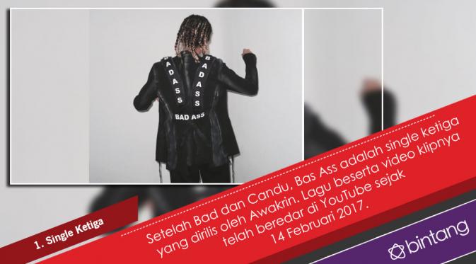 Awkarin baru saja merilis single Bad Ass pada 14 Februari 2017. (Desain: Nurman Abdul Hakim/Bintang.com)