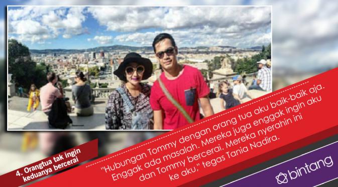Fakta perpisahan Tommy Kurniawan dan Tania Nadira. (Foto: Instagram/tanianadiraa, Digital imaging: Nurman Abdul Hakim)