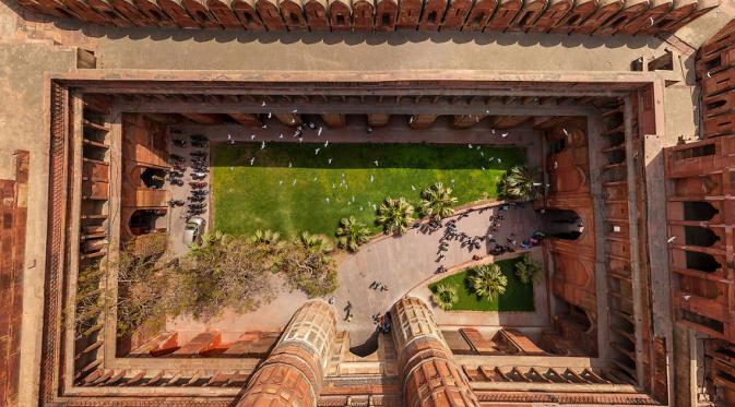Agra Fort, India. (AirPano)