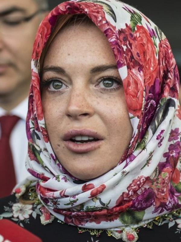 Lindsay Lohan (Anadolu Agency/Huffington Post)
