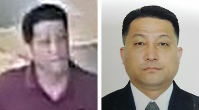 Diplomat Korut Hyon Kwang Song yang diduga membantu kaburnya 4 tersangka pembunuhan Kim Jong-nam ( Royal Malaysian Police)