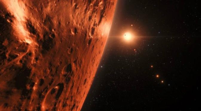 Ilustrasi exoplanet (ESO)