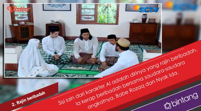 Sederet Sisi Lain Peran Ammar Zoni di Sinetron Anak Langit. (Foto: Vidio/SCTV, Desain: Nurman Abdul Hakim/Bintang.com)
