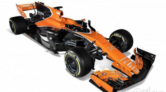 Berikut ini penampakan mobil baru McLaren F1. (Motorsport)