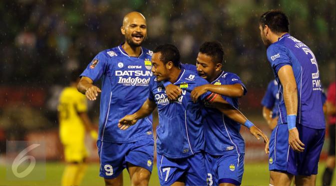 Persib Bandung akan menghadapi Pusamania Borneo FC pada leg pertama semifinal Piala Presiden 2017, Kamis (2/3/2017).