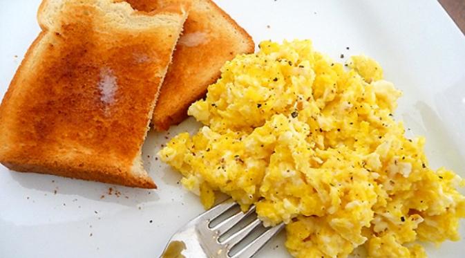 Telur orak arik adalah cara menyajikan telur yang paling sehat. Sumber: The Huffington Post.