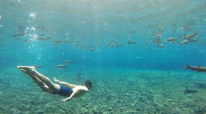 Pemandian Banyu Biru, Pasuruan, Jawa Timur. (suryagalih/Instagram)