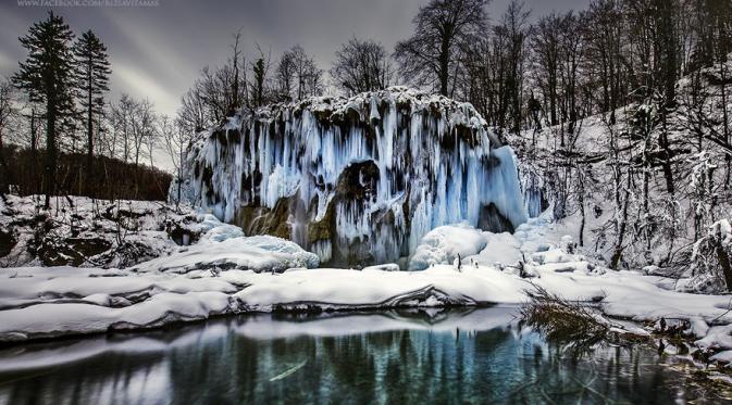 Taman Nasional Plitvice Lakes, Kroasia. (Tamás Rizsavi)