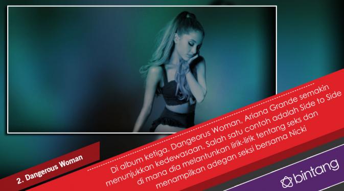 Ariana Grande menampilkan sejumlah adegan panas di video klipnya yang berjudul Everyday. (Desain: Nurman Abdul Hakim/Bintang.com)