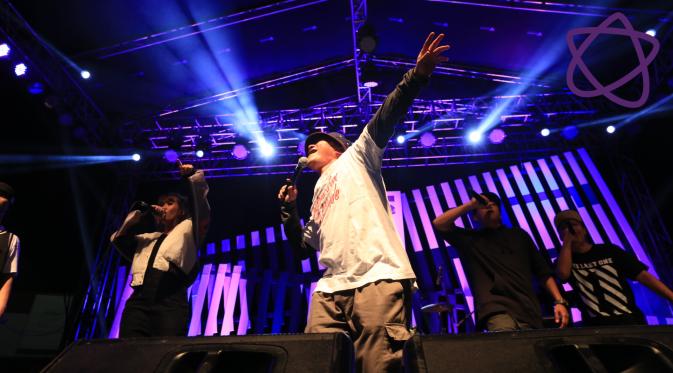 90s hip hop all stars di Java Jazz 2017 (Adrian Putra/Bintang.com)