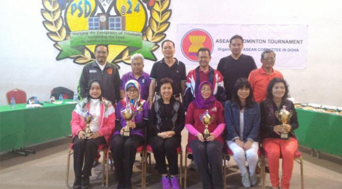 Indonesia Juarai Turnamen Badminton ASEAN ke-50 di Qatar
