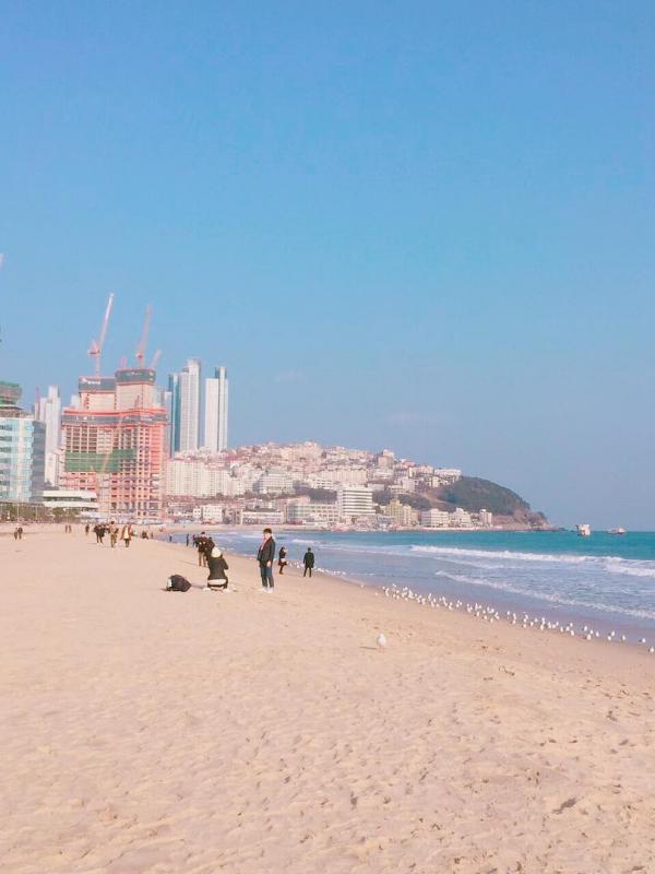 Haeundae Beach, Korea Selatan. (saa_yy91/Instagram)
