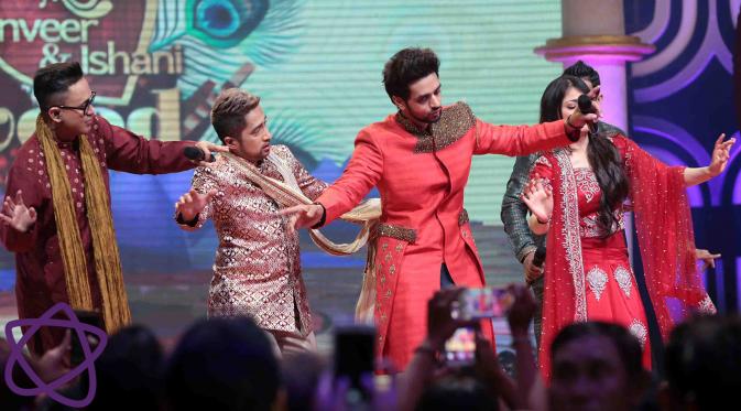 Konser Pesta Bollywood Indosiar Ranveer dan Ishani (Deki Prayoga/bintang.com)