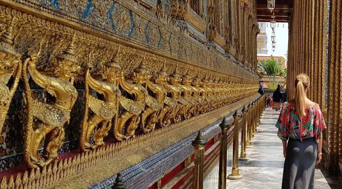 Grand Palace, Bangkok, Thailand. (monicawwagner/Instagram)
