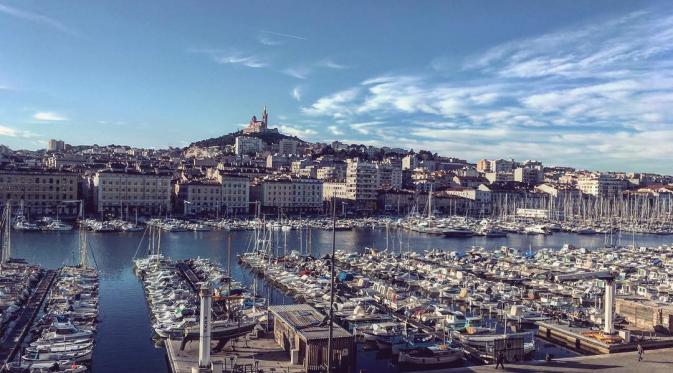 Marseille, Perancis. (a.deline/Instagram)